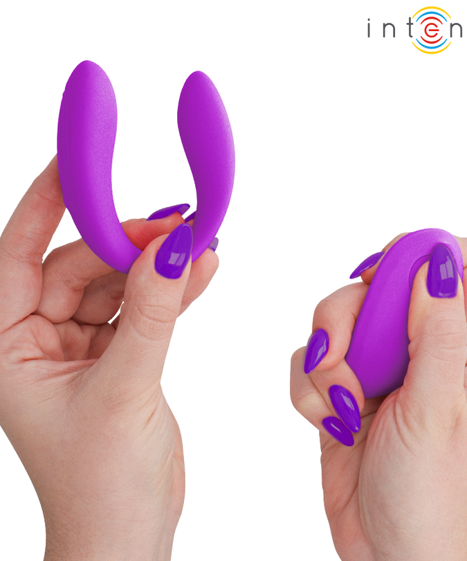 Intense – Nora Vibrating Clamp Stimulator Purple