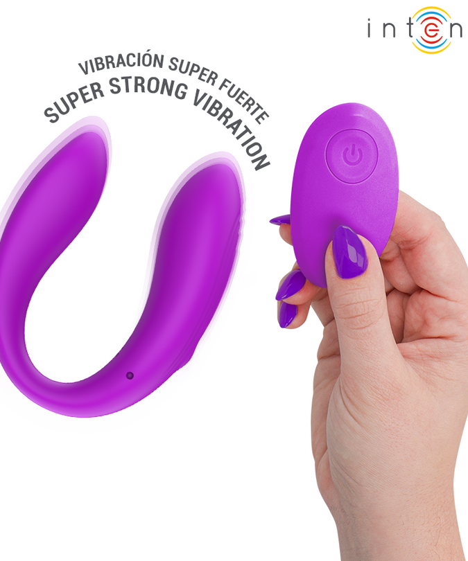 Intense – Nora Vibrating Clamp Stimulator Purple
