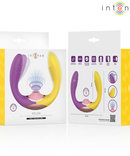 Intense – Willow 3 – 1-in-1 Saug- und Vibrationsstimulator Intense – Willow 3 – 1-in-1 Saug- und Vibrationsstimulator