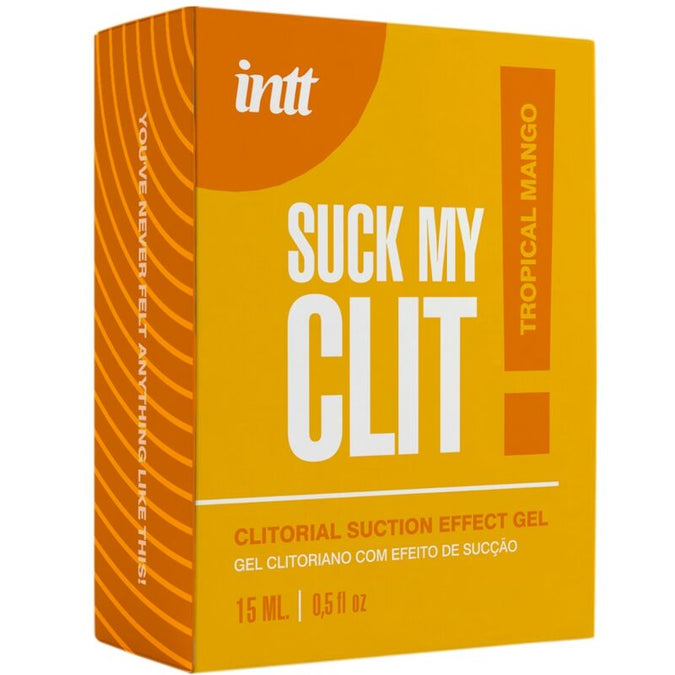 Intt – Saug-Effekt-Gel „Suck My Clit“ Tropische Mango 15 ml