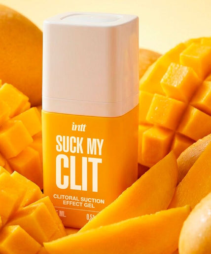 Intt – Saug-Effekt-Gel „Suck My Clit“ Tropische Mango 15 ml Intt – Saug-Effekt-Gel „Suck My Clit“ Tropische Mango 15 ml