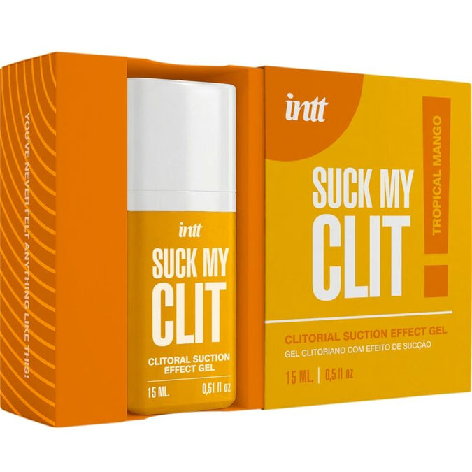 Intt – Saug-Effekt-Gel „Suck My Clit“ Tropische Mango 15 ml