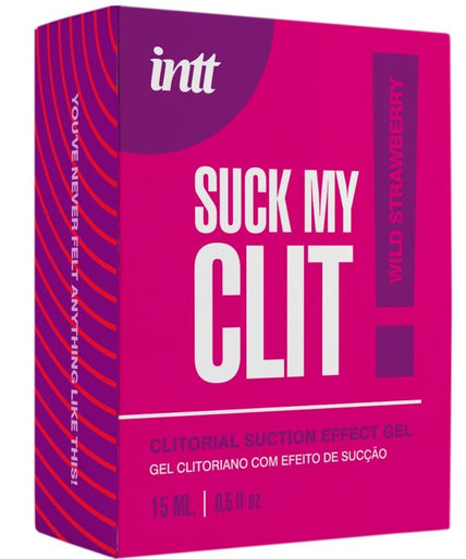 Intt – Saugeffekt-Gel „Suck My Clit“ Wild Erdbeere 15 ml Intt – Saugeffekt-Gel „Suck My Clit“ Wild Erdbeere 15 ml
