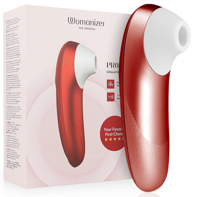 Womanizer – Pro Vibrant Klitorisstimulator Burgunder