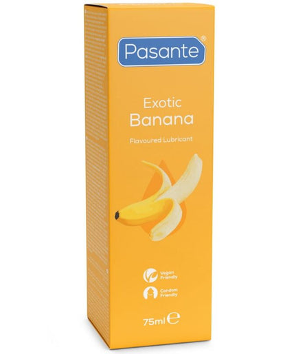 Pasante – Gleitmittel auf Wasserbasis mit Bananengeschmack, 75 ml Pasante – Gleitmittel auf Wasserbasis mit Bananengeschmack, 75 ml
