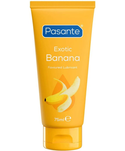 Pasante – Gleitmittel auf Wasserbasis mit Bananengeschmack, 75 ml Pasante – Gleitmittel auf Wasserbasis mit Bananengeschmack, 75 ml
