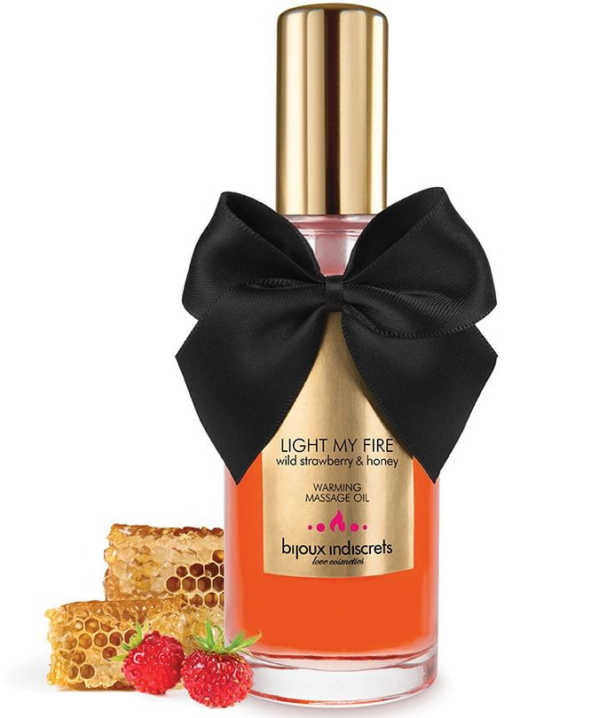 Bijoux – Massage Oil Heat Effect Strawberry Aroma