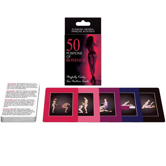 Kheper Games – 50 Bondage-Positionen Karten