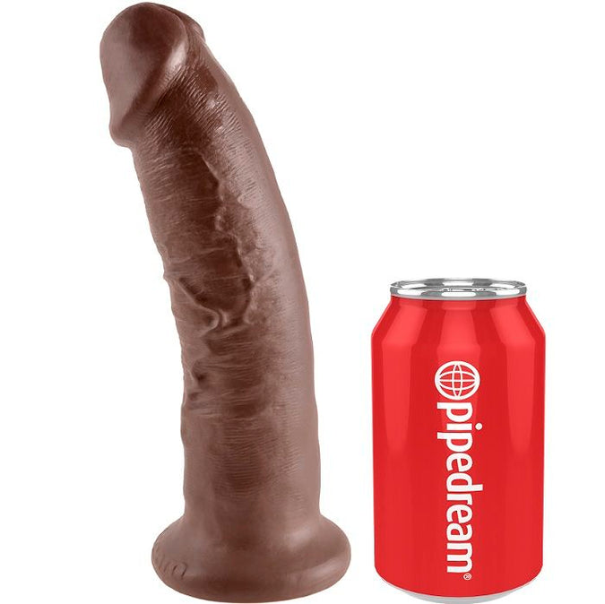 King Cock – 9 Dildo Bruin 22,9 cm