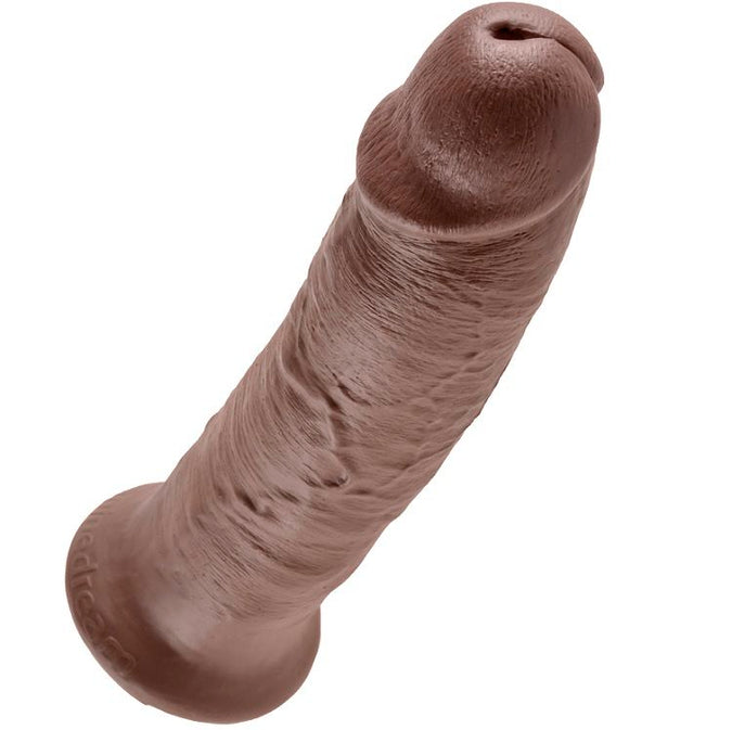 King Cock – 10 Dildo Bruin 25,4 Cm