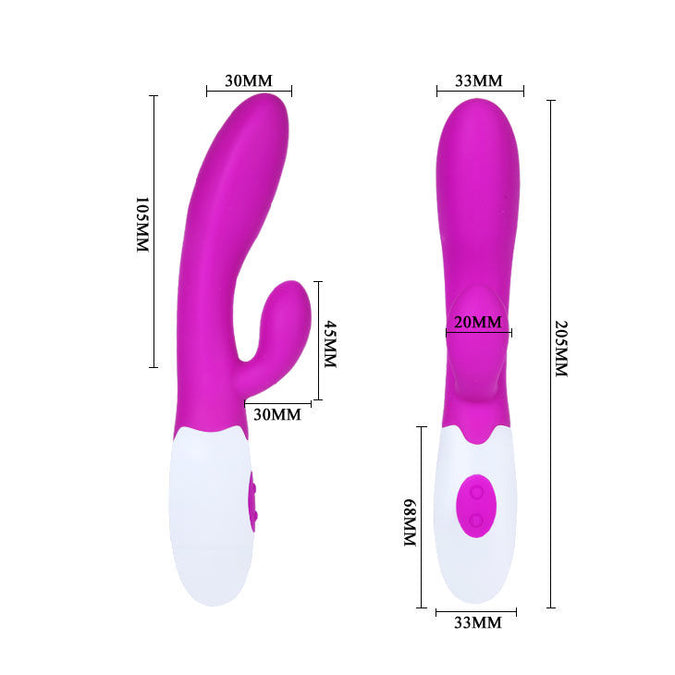 Pretty Love – Flirtation Alvis Vibrator mit Klitoris-Stimulator