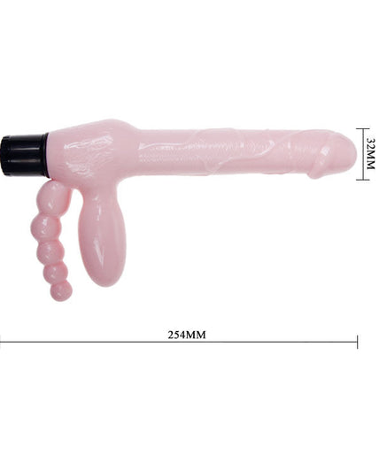 Baile – TPR tuig zonder touw met trilling en anale stimulatie 25,4 CM Baile – TPR tuig zonder touw met trilling en anale stimulatie 25,4 CM