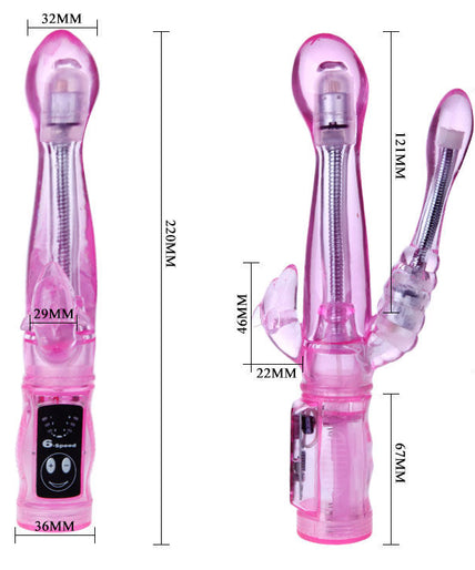 Baile – Flexibler Vibrator mit Analstimulator Baile – Flexibler Vibrator mit Analstimulator
