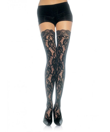 Leg Avenue – Florale Spitzenstrümpfe Leg Avenue – Florale Spitzenstrümpfe