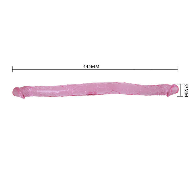 Baile – Pink Doppel-Dong 44,5 cm