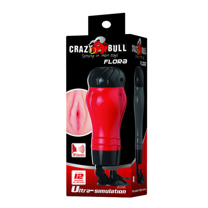 Crazy Bull – Flora Vagina mit Voice Masturbator Basis