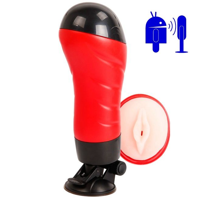 Crazy Bull – Vagina met Stem Masturbator Basis