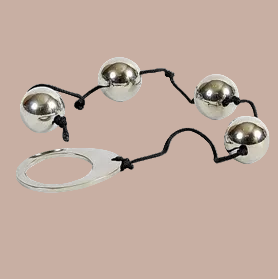 Metal Hard – Perlen 4 x 20 mm – Edelstahl