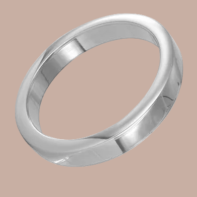 Metal Hard – Penisring Metall dick 50 mm – Edelstahl