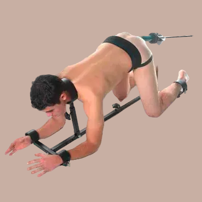 Metal Hard – Gefängnis BDSM Set mit Penetrationszubehör – Edelstahl