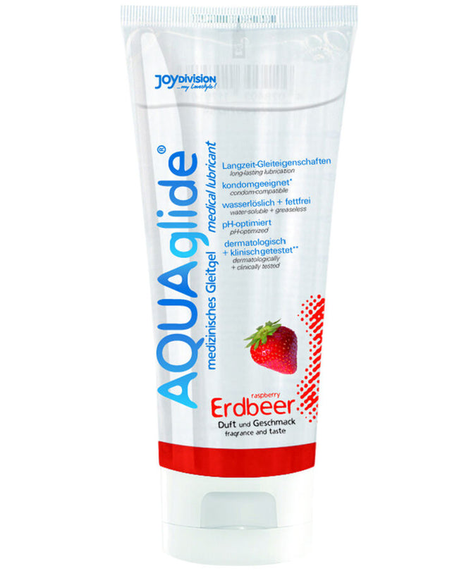 Joydivision Aquaglide – Erdbeer Gleitmittel 100 ML