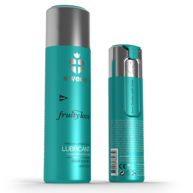 Swede – Fruitige Love Lubricant Zwarte Bes Limoen 100 ml