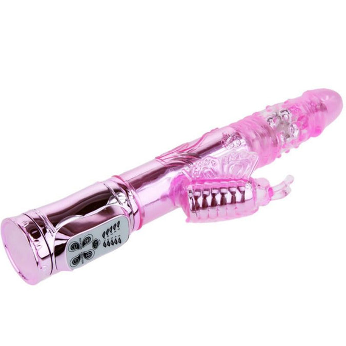 Baile – Wiederaufladbarer Vibrator mit Rotation und pulsierendem Butterf-Stimulator