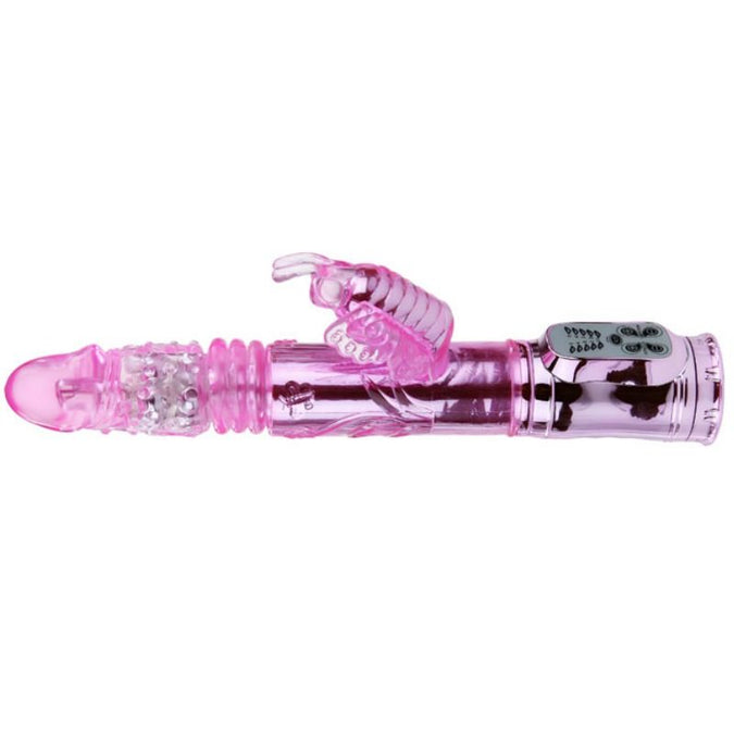 Baile – Wiederaufladbarer Vibrator mit Rotation und pulsierendem Butterf-Stimulator
