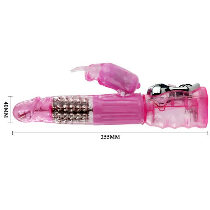 Baile – Vibrator mit Rotation und Rabbit, Mehrfachgeschwindigkeit und Mehrfachrotation
