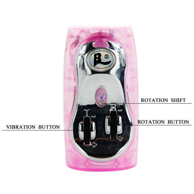 Baile – Vibrator mit Rotation und Rabbit, Mehrfachgeschwindigkeit und Mehrfachrotation