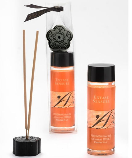 Extase Sensual – Heat Effect Massage Oil With Passion Fruit Pheromones 100 Ml Extase Sensual – Heat Effect Massage Oil With Passion Fruit Pheromones 100 Ml