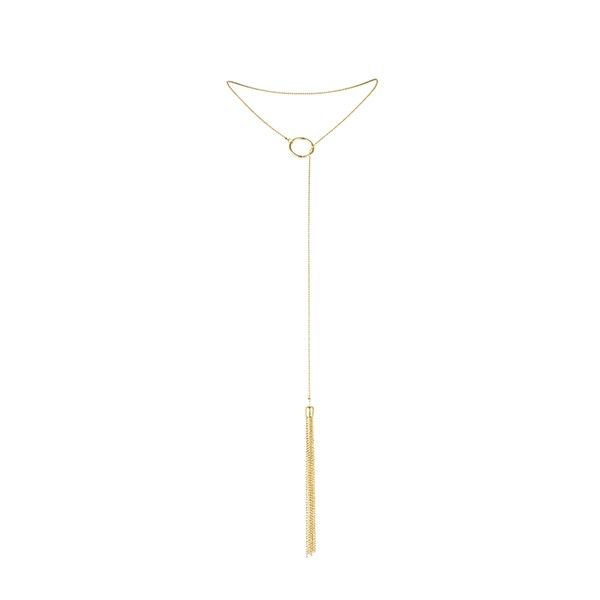 Bijoux – Magnifique Metallkette mit goldenen Fransen