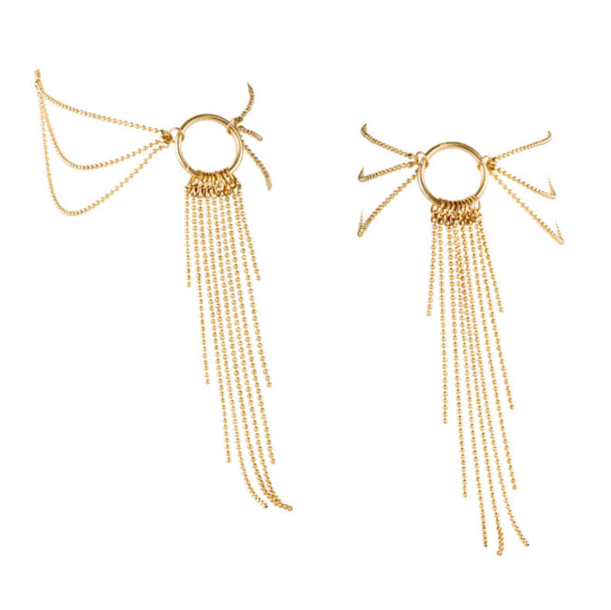 Bijoux – Magnifique goldene Fußkettchen