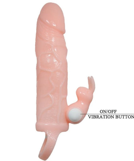 Baile – Brave Man Penis Cover with Rabbit and Double Engine Flesh 16.5 Cm Baile – Brave Man Penis Cover with Rabbit and Double Engine Flesh 16.5 Cm