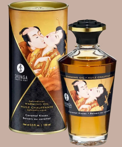Shunga – Heat Effect Massage Oil Caramel 100ml Shunga – Heat Effect Massage Oil Caramel 100ml