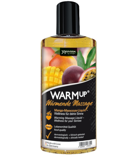 Joydivision Aquaglide – Warmup Mango and Maracuya Massage Oil 150 Ml Joydivision Aquaglide – Warmup Mango and Maracuya Massage Oil 150 Ml