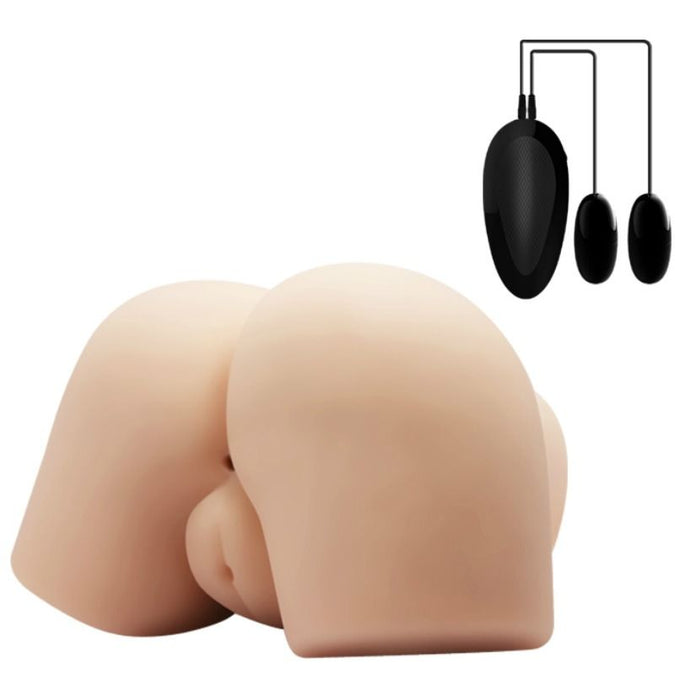 Crazy Bull – realistische Vagina und Anus mit Vibration, Position 4