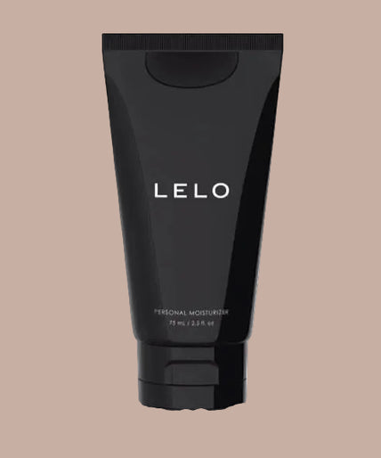 LELO – Personal Moisturizer Glijmiddel op waterbasis – 75 ml - door Pleasurements LELO Personal Moisturizer 75 ml black squeeze tube with black flip-top cap.