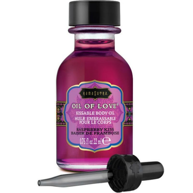 Kamasutra – Essbares Öl - Himbeere 22 Ml