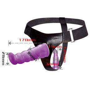 Baile – Lilac Female Anal AND Vaginal Harness Gpoint 17 CM Baile – Lilac Female Anal AND Vaginal Harness Gpoint 17 CM