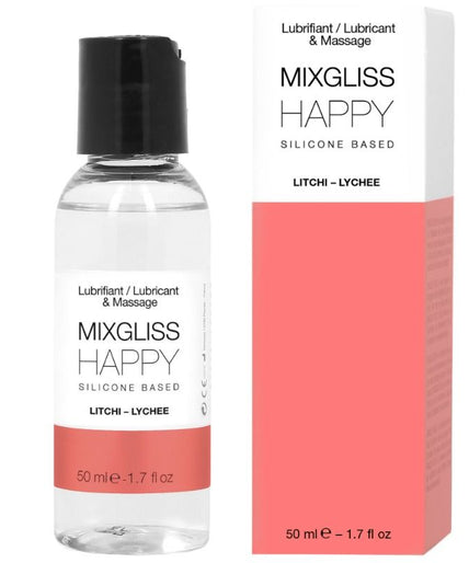 Mixgliss – Happy Litchi Silicone Lubricant 50 Ml Mixgliss – Happy Litchi Silicone Lubricant 50 Ml