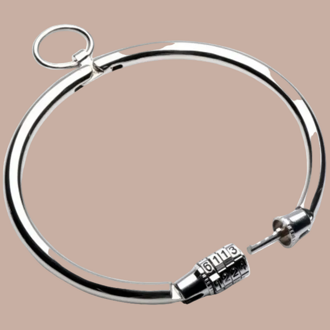 Metal Hard – Metallkette mit Kombinationsverschluss – 10,5cm – Edelstahl