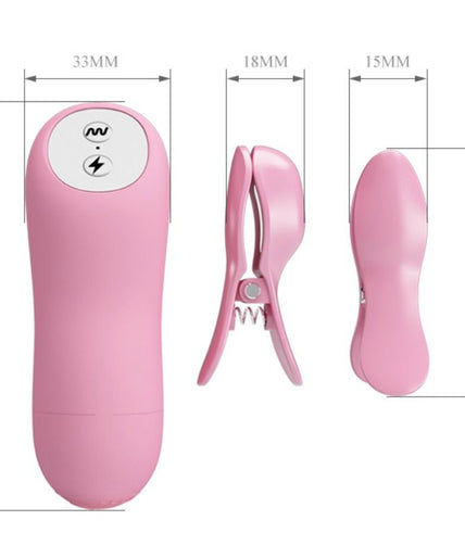 Baile – Romantische Wellenpinzette mit Vibration und Elektroschock Baile – Romantische Wellenpinzette mit Vibration und Elektroschock