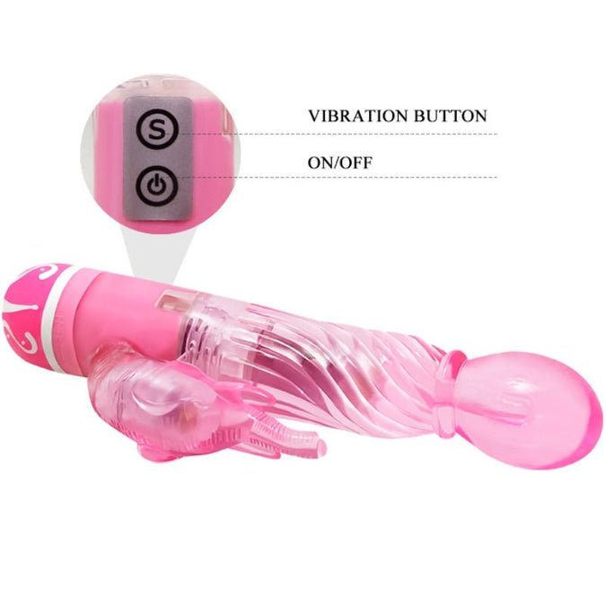 Baile – Multispeed Vibrator with Pink Stimulator