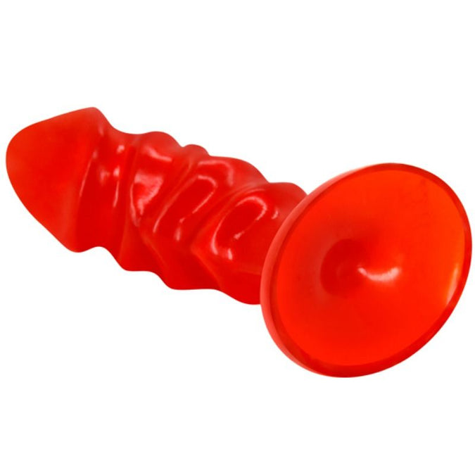 Baile – Unisex Analplug mit rotem Saugnapf