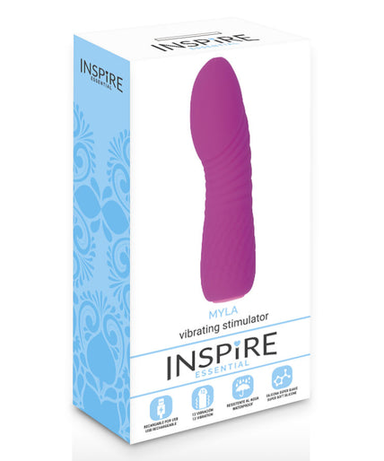 Pleasurements – Inspire Essential – Myla Vibrator Lila Pleasurements – Inspire Essential – Myla Vibrator Lila