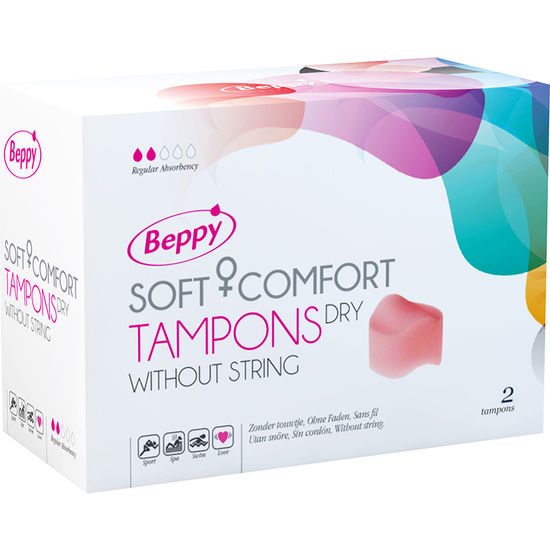 Beppy – Soft-Comfort Tampons Trocken 2 Stück