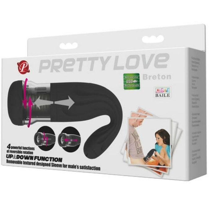 Pretty Love – Breton Multifunktionaler wiederaufladbarer Masturbator