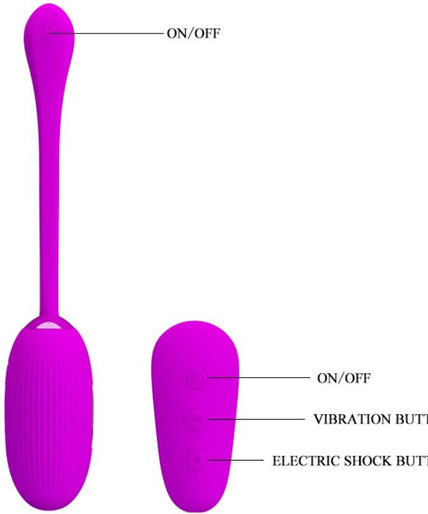 Pretty Love – Shock Fun Vibrating Egg and Electroshock Pretty Love – Shock Fun Vibrating Egg and Electroshock