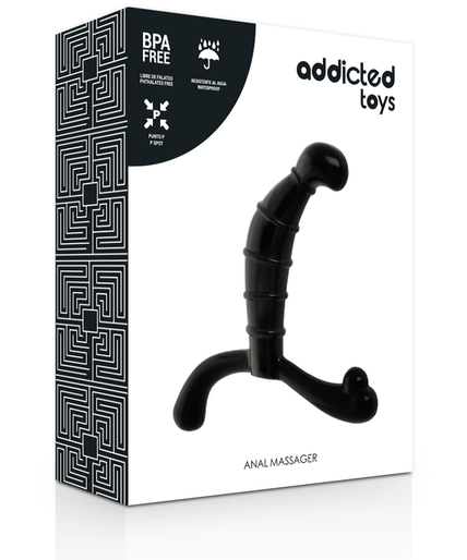 Addicted Toys – Prostate Anal Pleasure Massager – Black Addicted Toys – Prostate Anal Pleasure Massager – Black